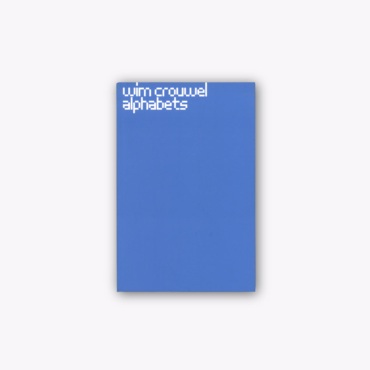 Wim Crouwel alphabets ウィムクロウウェル Wim Crouwel Alphabets” – void+stock